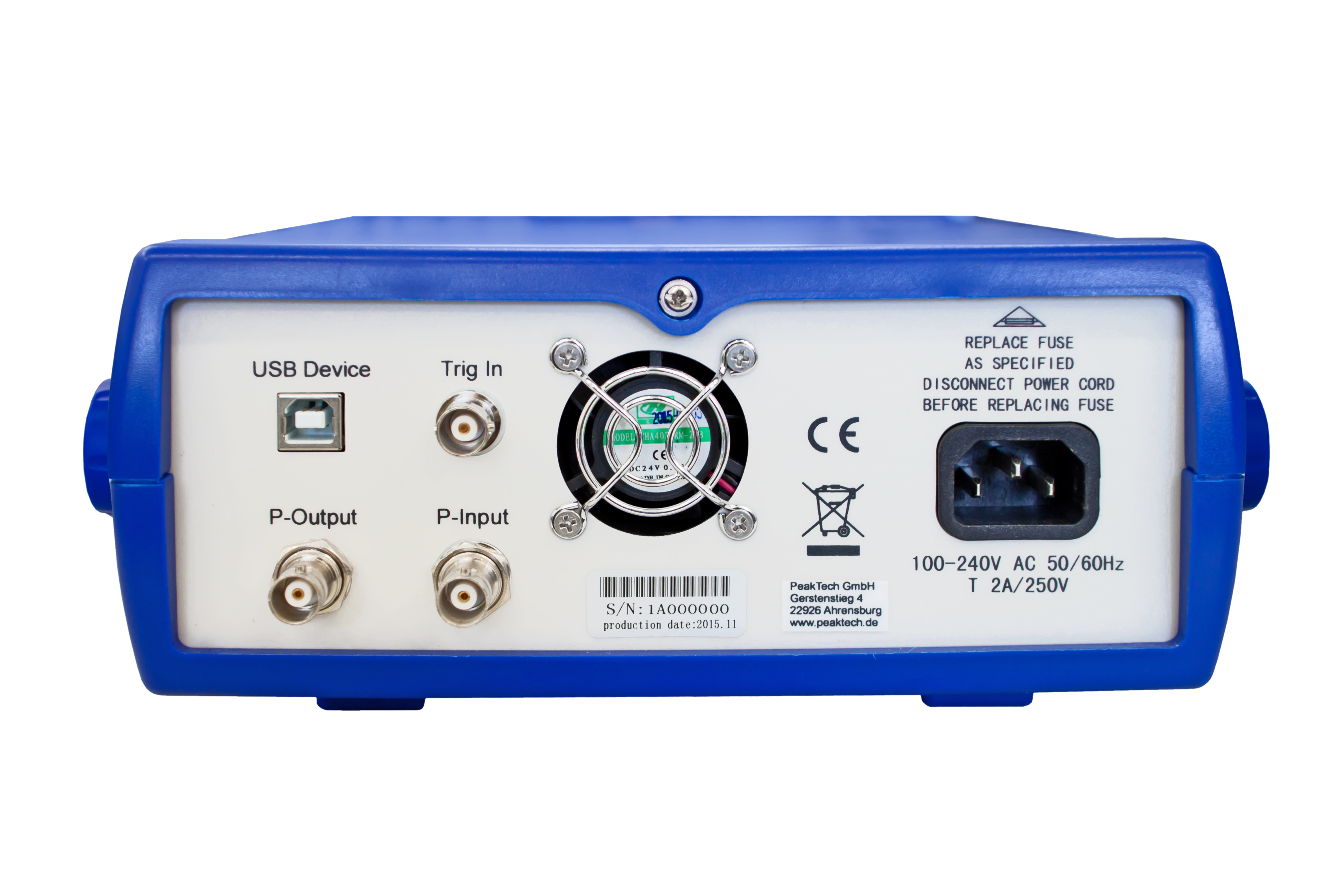 «PeakTech® P 4060 MV» DDS Funktionsgenerator 10 µHz - 20 MHz