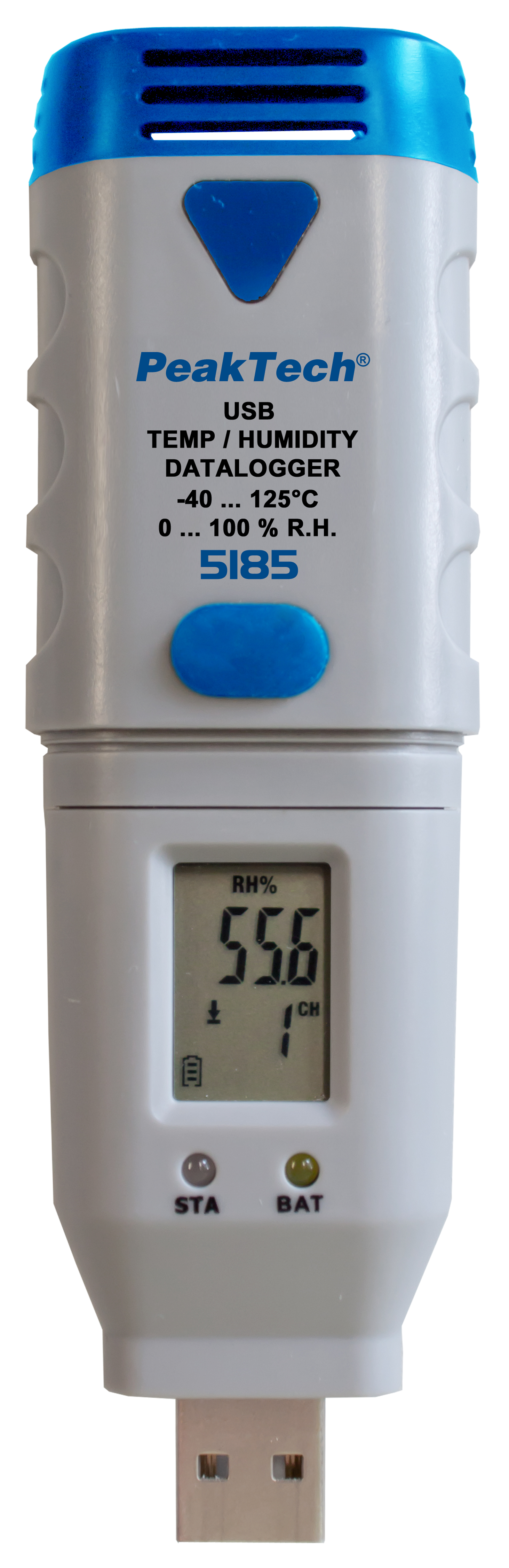 «PeakTech® P 5185» USB-Datalogger Temperatur und Luftfeuchtigkeit