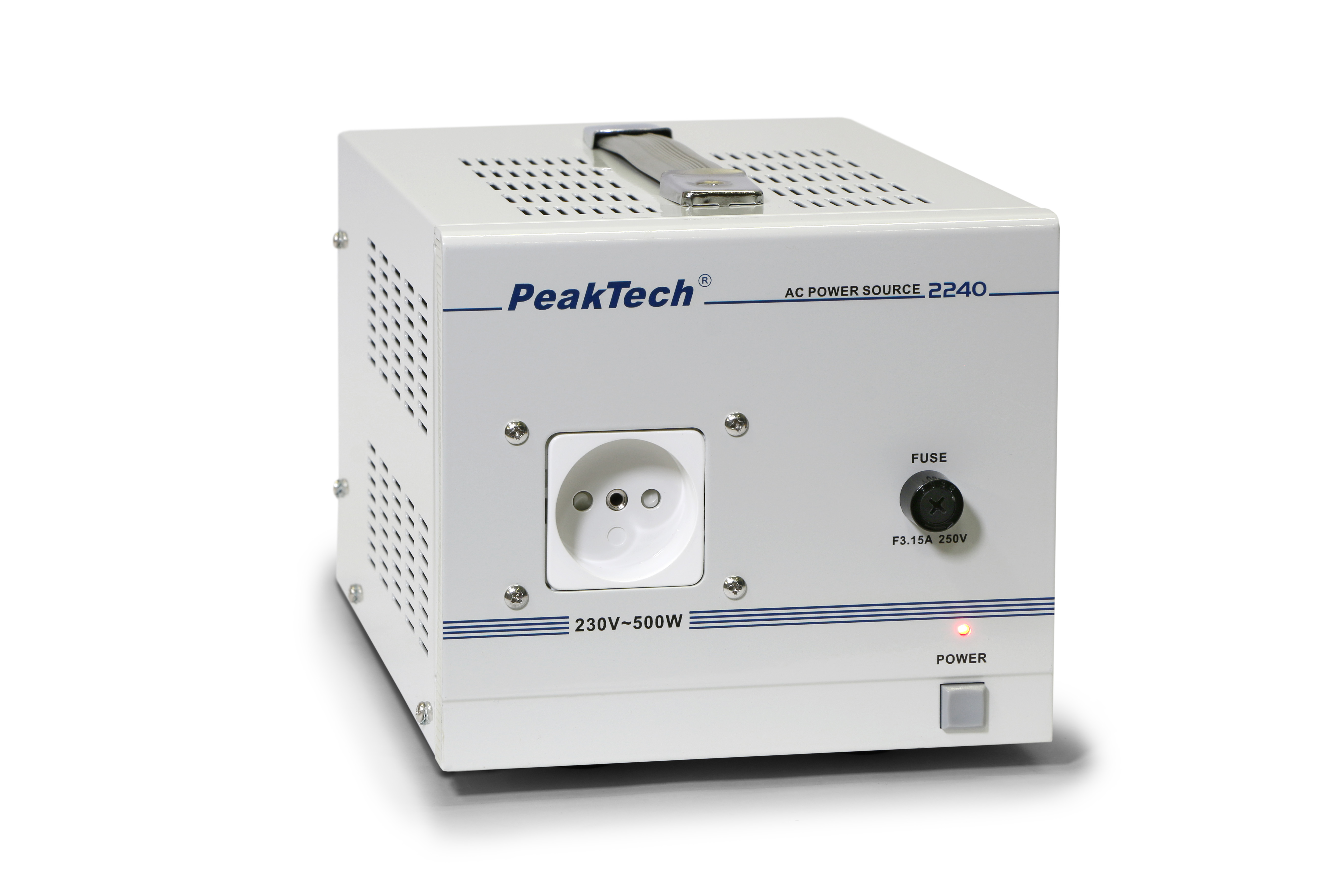 «PeakTech® P 2240» Isolating transformer, 230 V, 500 W.