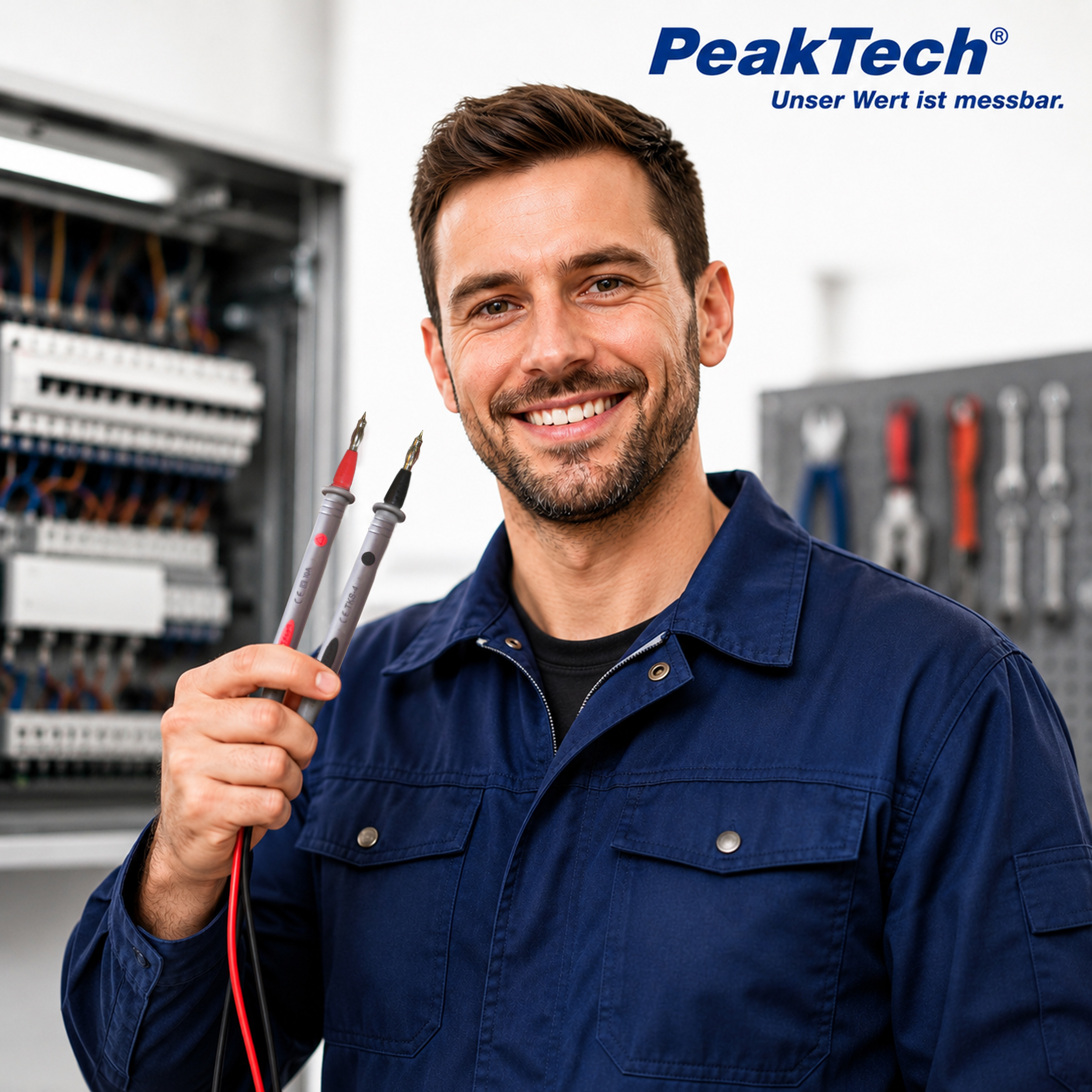 «PeakTech® TKS-4» Conduttori di test con punta della sonda da 4 mm