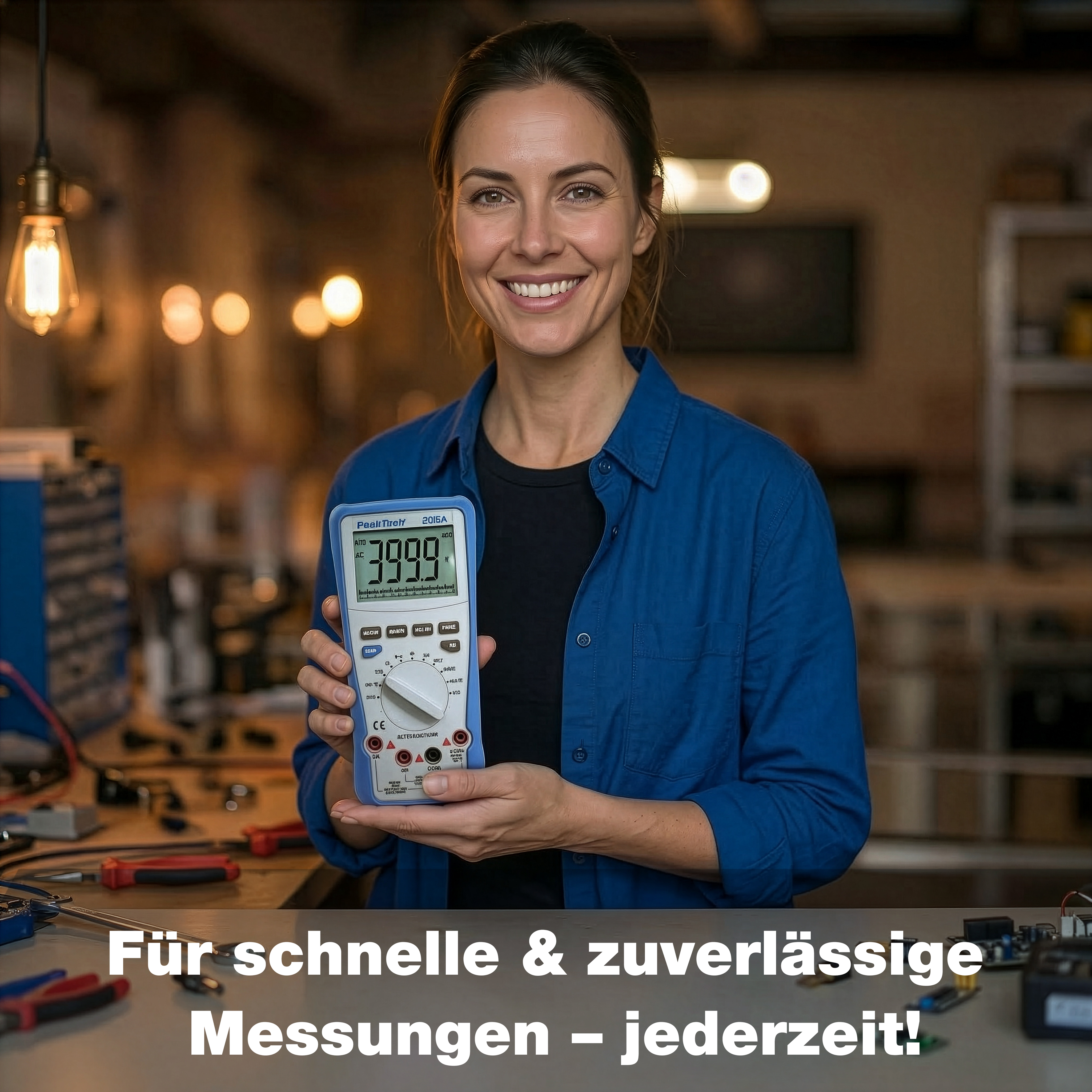 «PeakTech® P 2015 A» True RMS 1000 V digital multimeter 4000 Counts