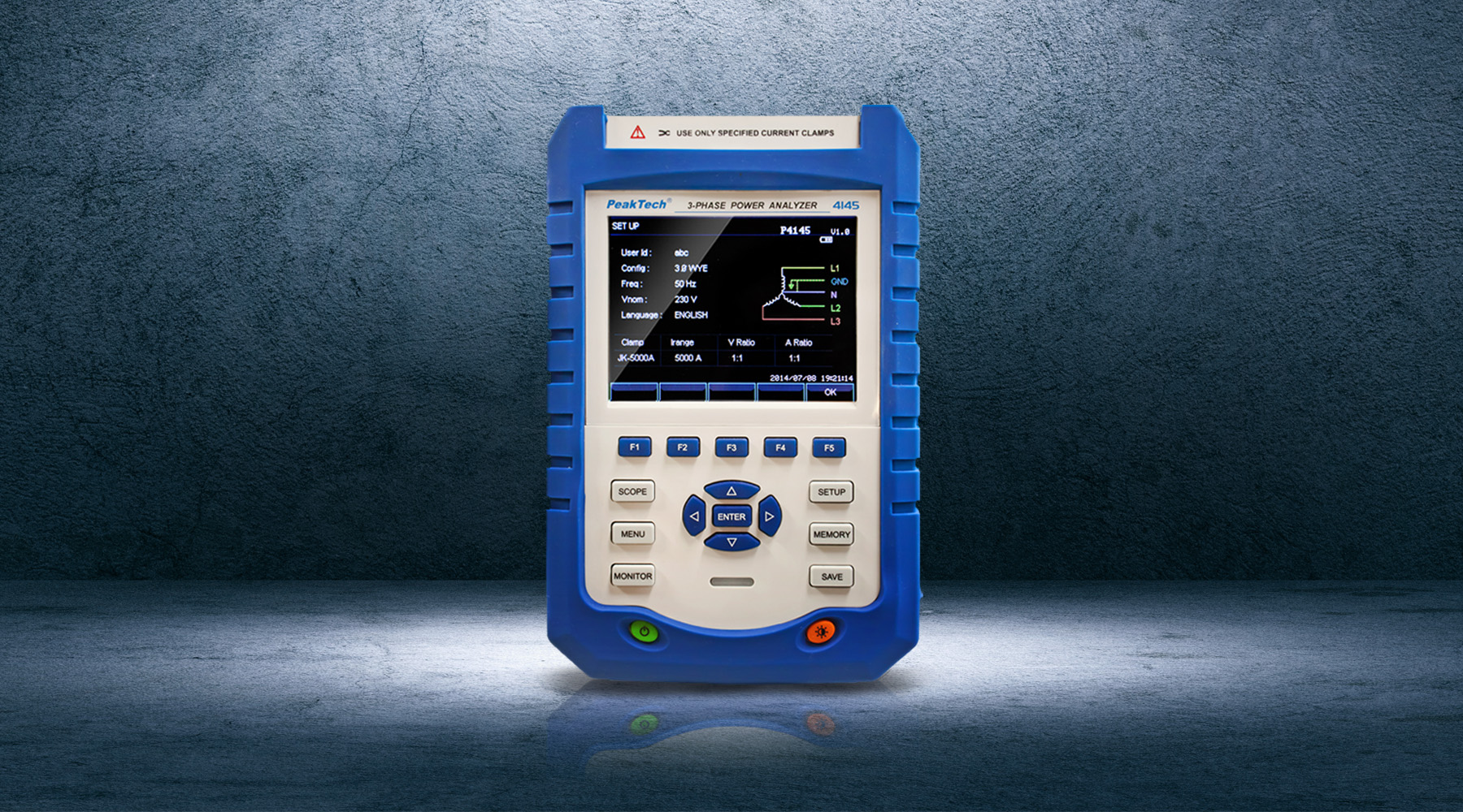 3-phases power analyzers