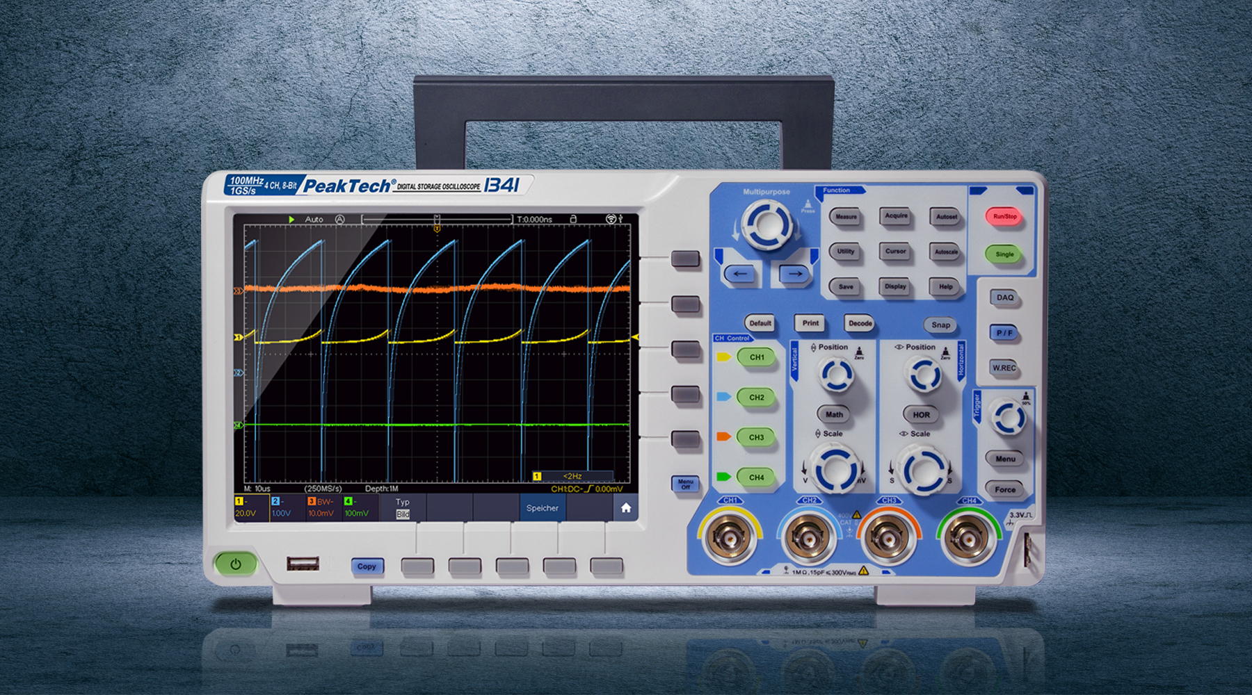 Oscilloscopes de table