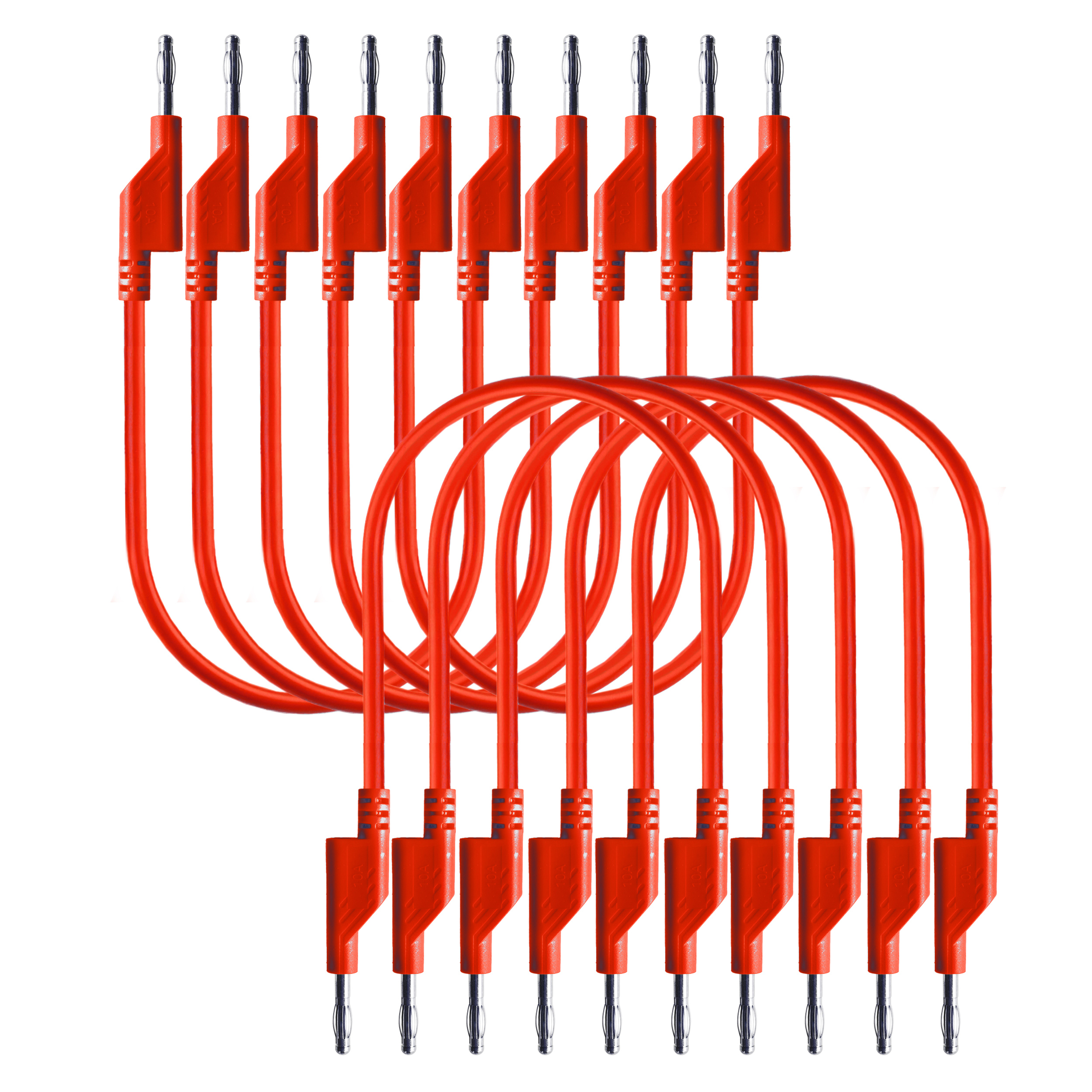 «PeakTech® P 7046 RED» Testkabel 25cm (Farbe: rot)