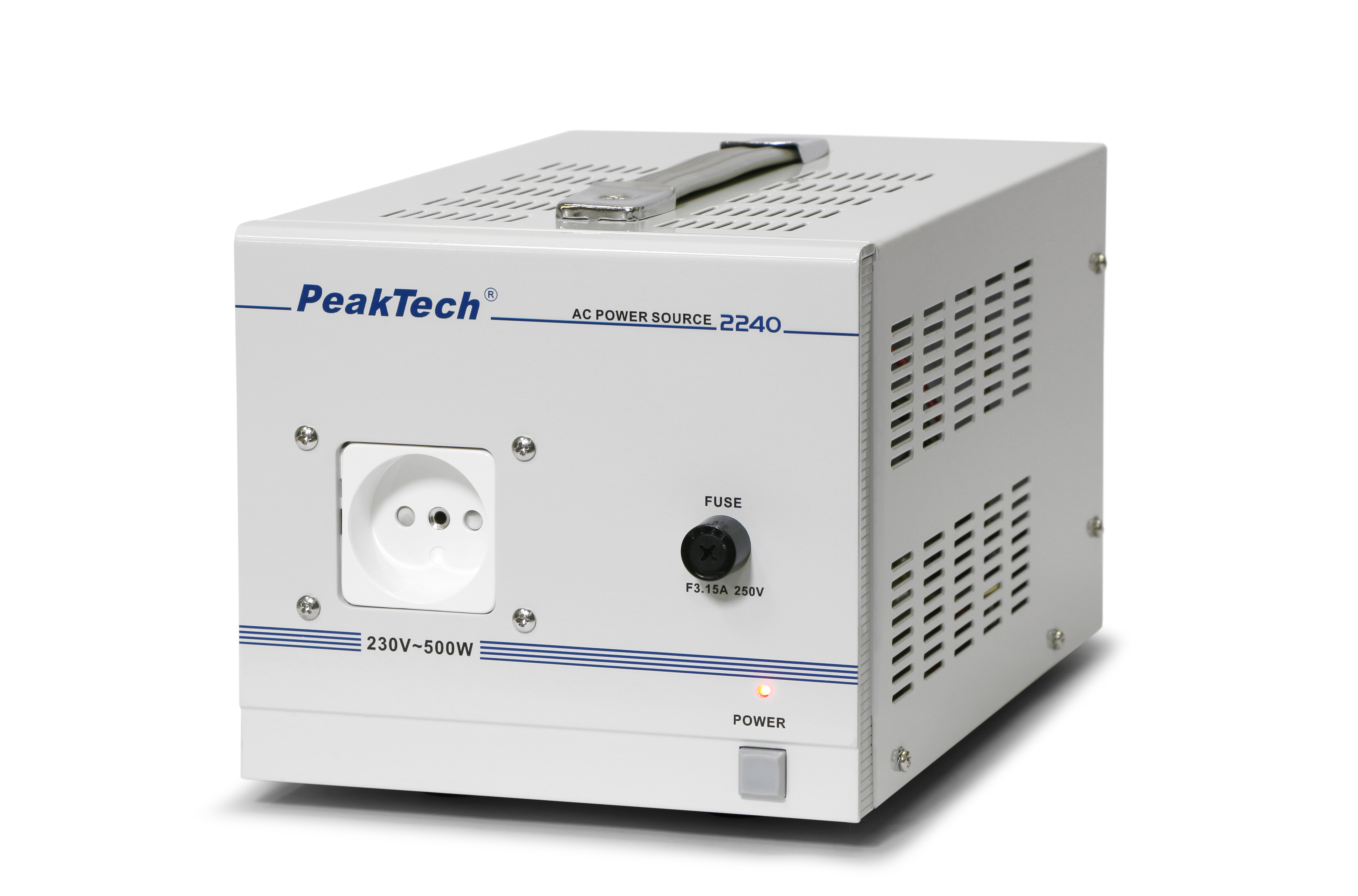 «PeakTech® P 2240» Isolating transformer, 230 V, 500 W.
