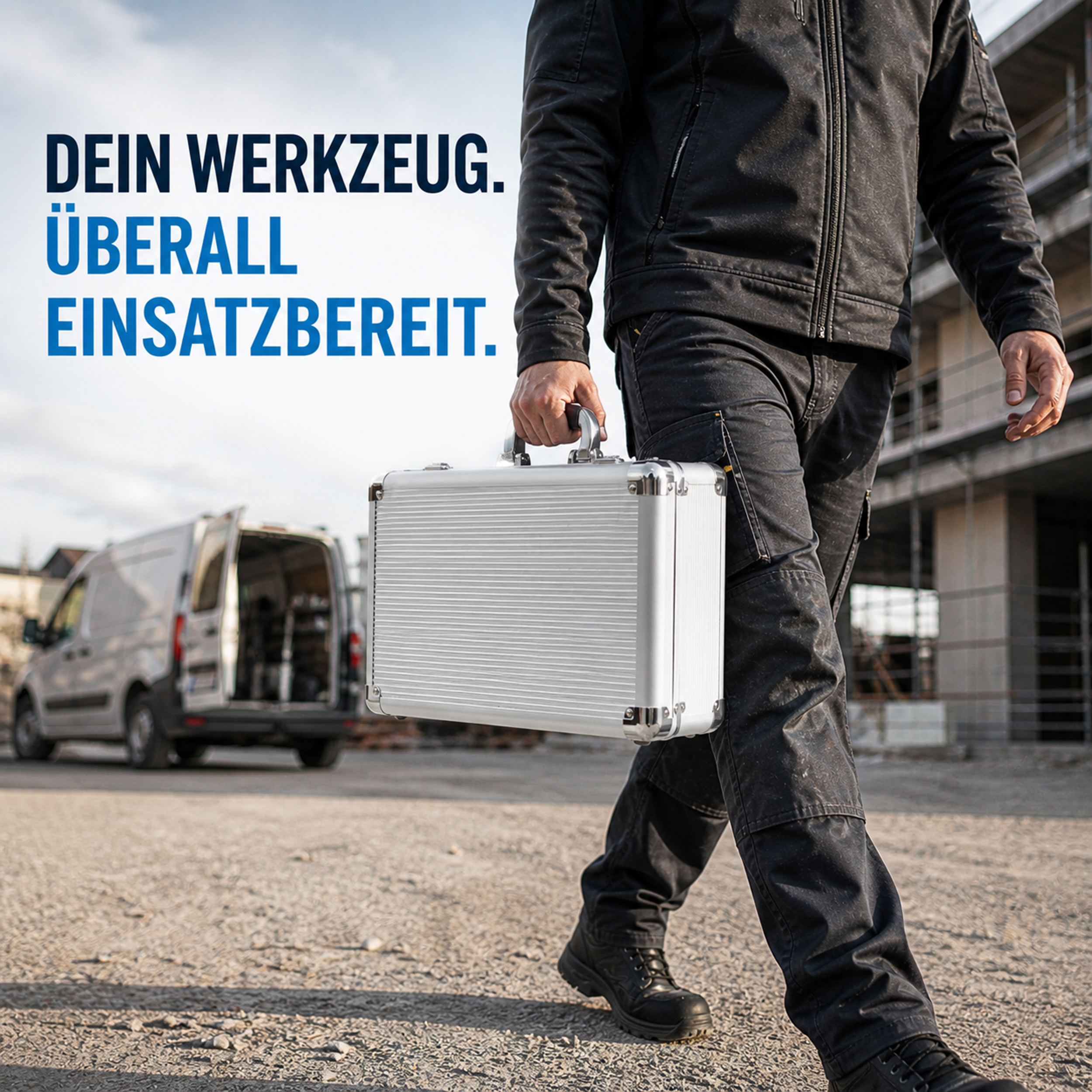 «PeakTech® P 7245 A» Werkzeugkoffer 40x30x15cm mit Sortierfächern