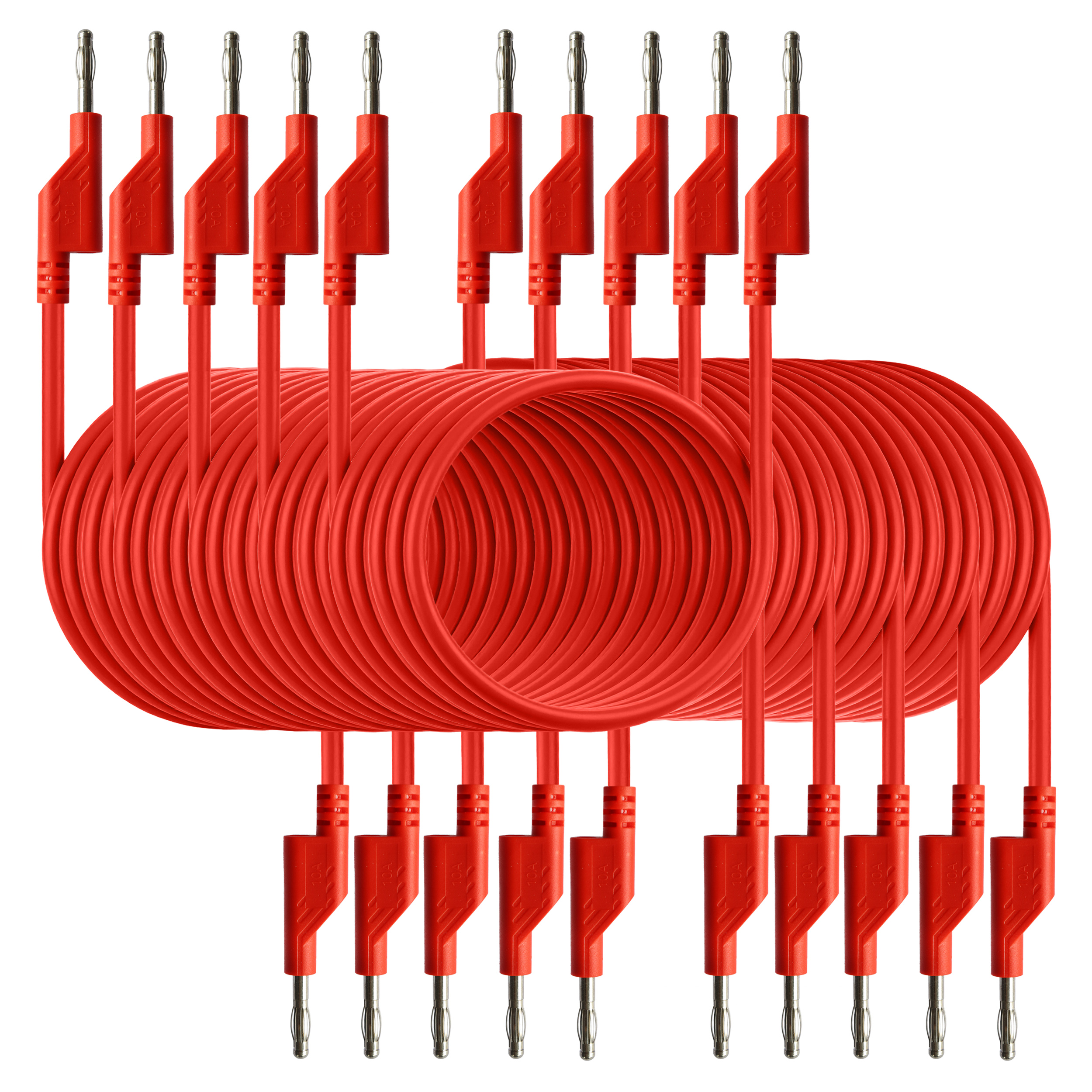 «PeakTech® P 7051 RED» Testkabel 200cm (Farbe: rot)