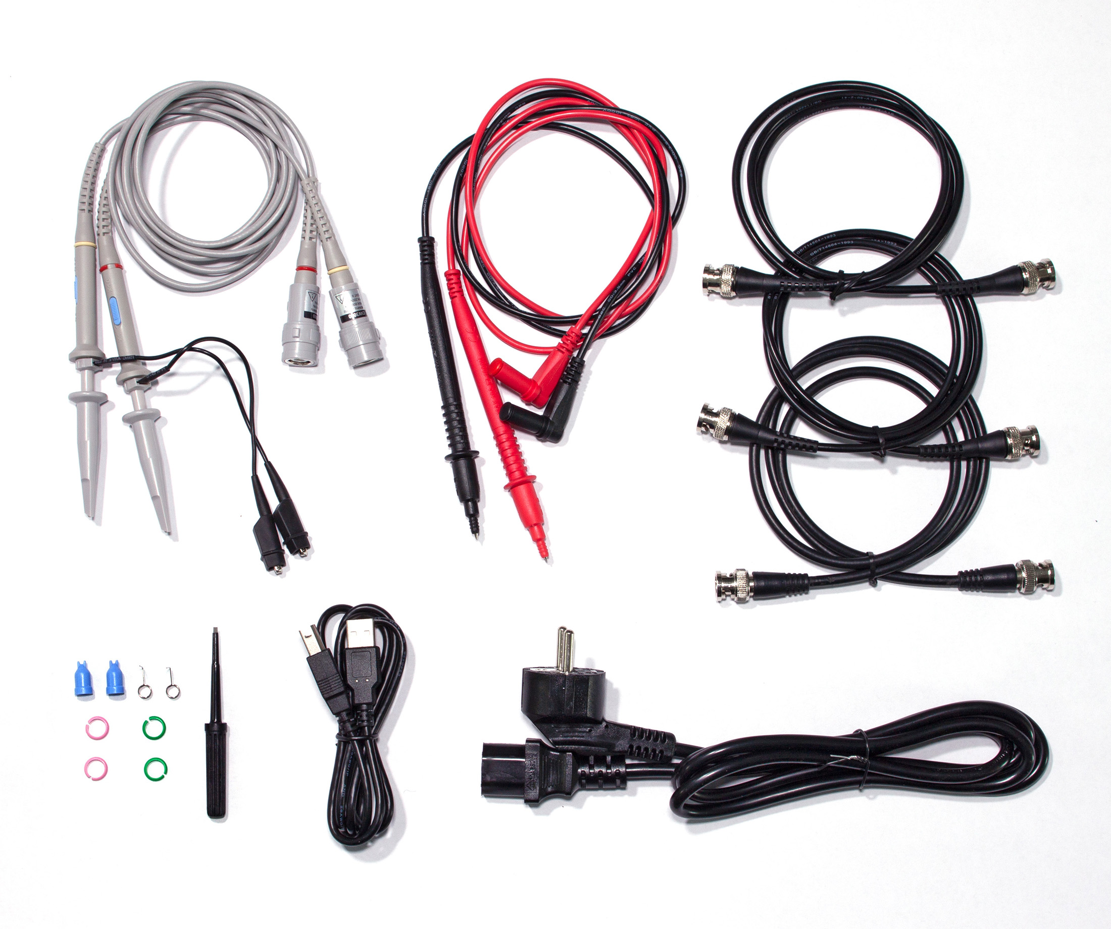 «PeakTech® P 1362» 200 MHz / 2 CH, 2 GS/s touchscreen oscilloscope