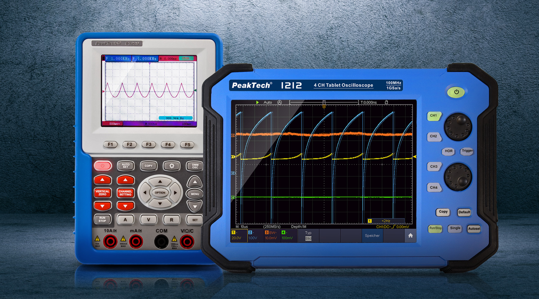 Oscilloscopes pour tablette & main