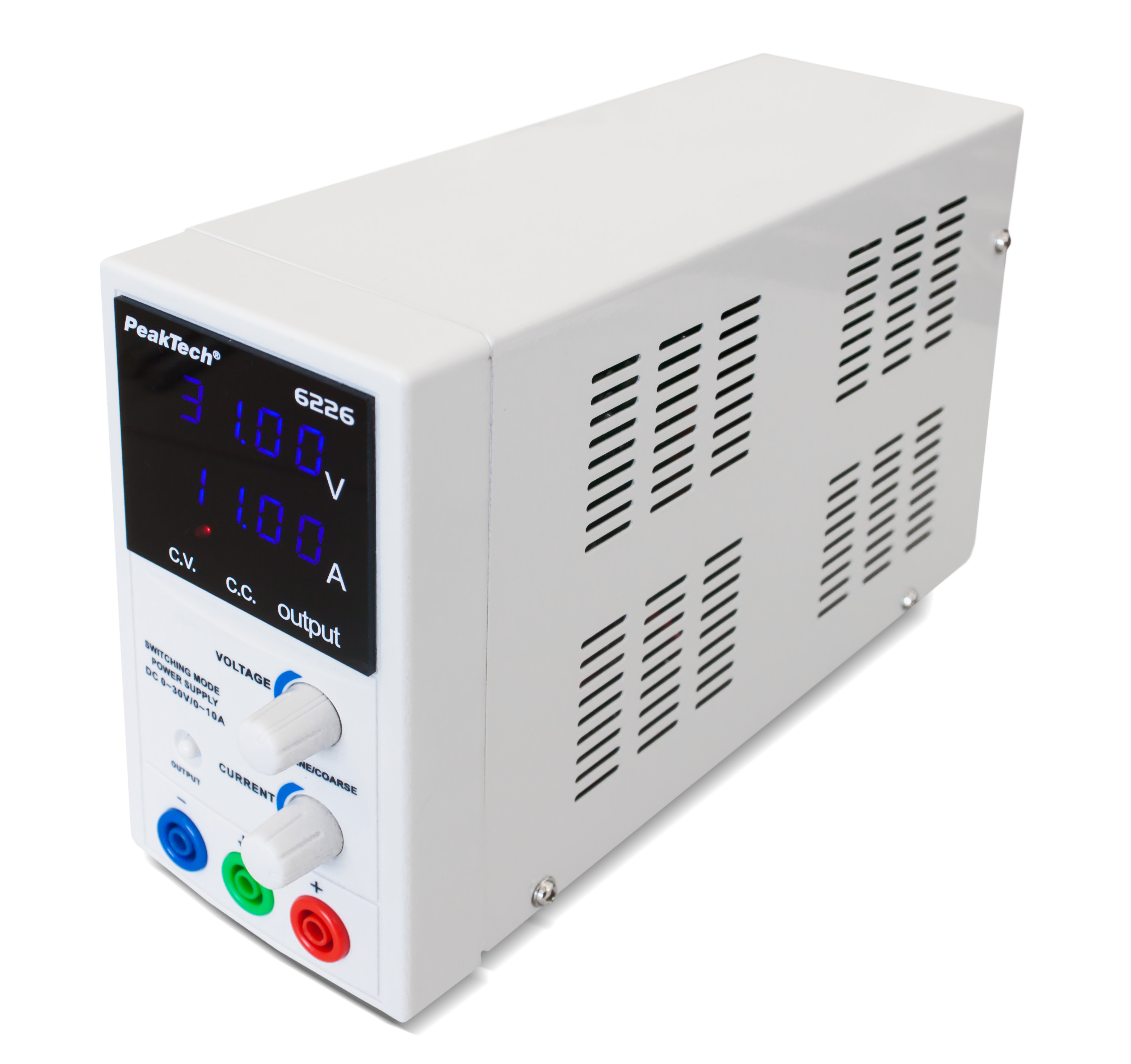 «PeakTech® P 6226» DC Labor-Schaltnetzteil, 0 - 30 V / 0 - 10 A