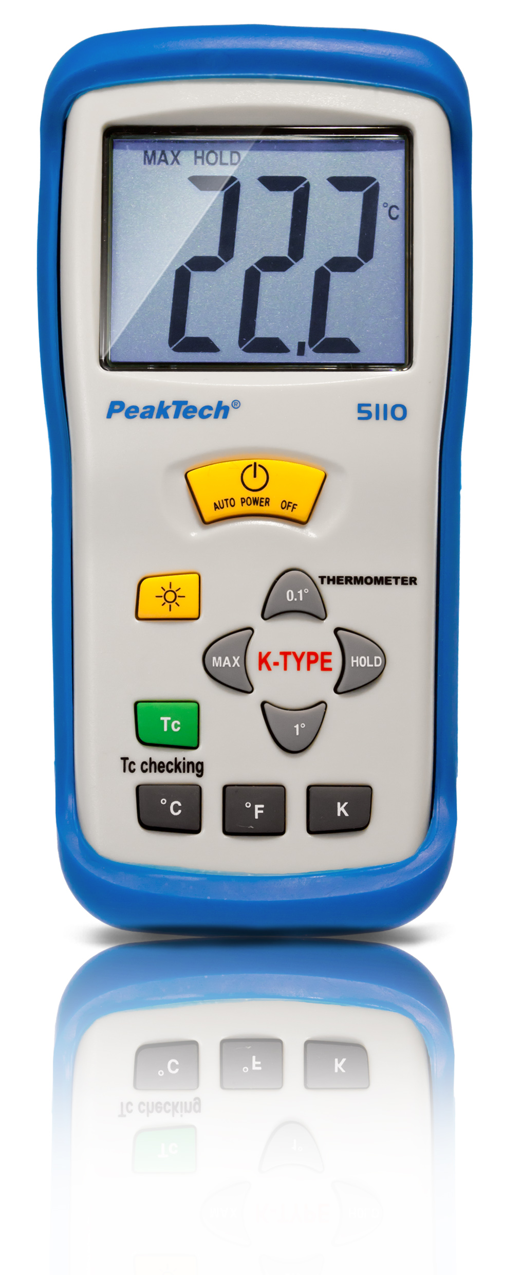 «PeakTech® P 5110» Digital-Thermometer K-Type / -50 ... +1300°C