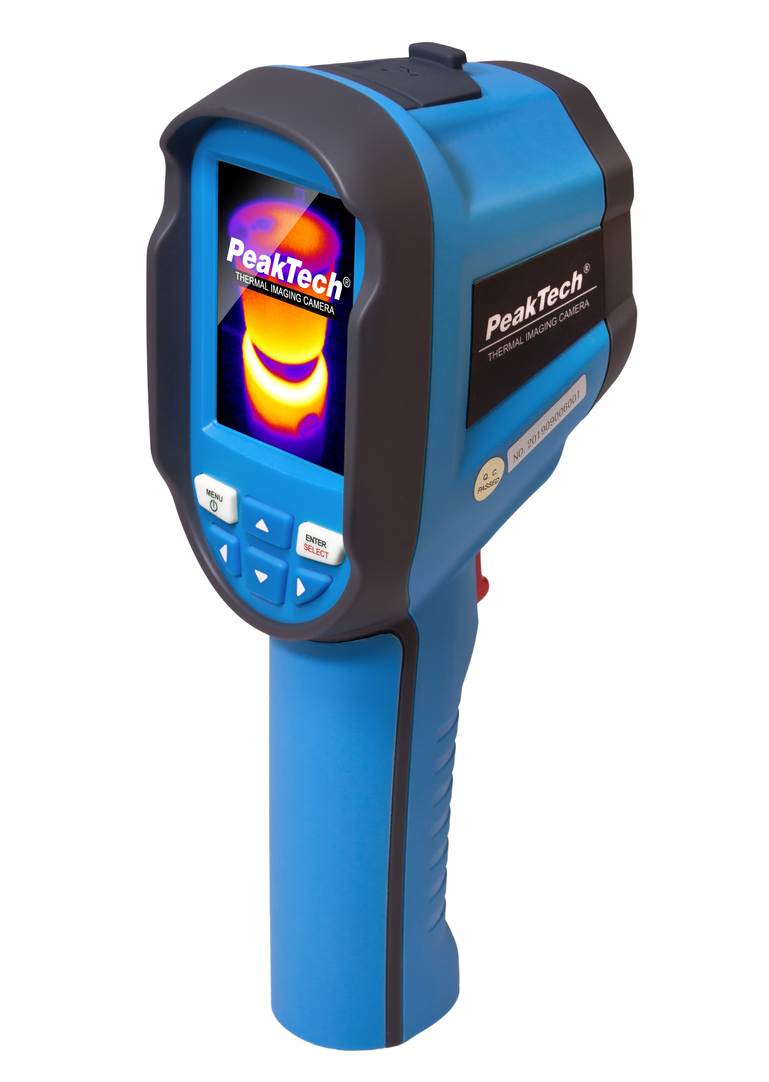 «PeakTech® P 5610 B» Thermal Imaging Camera 220x160px. -20°C ... +550°C with Photo & Video