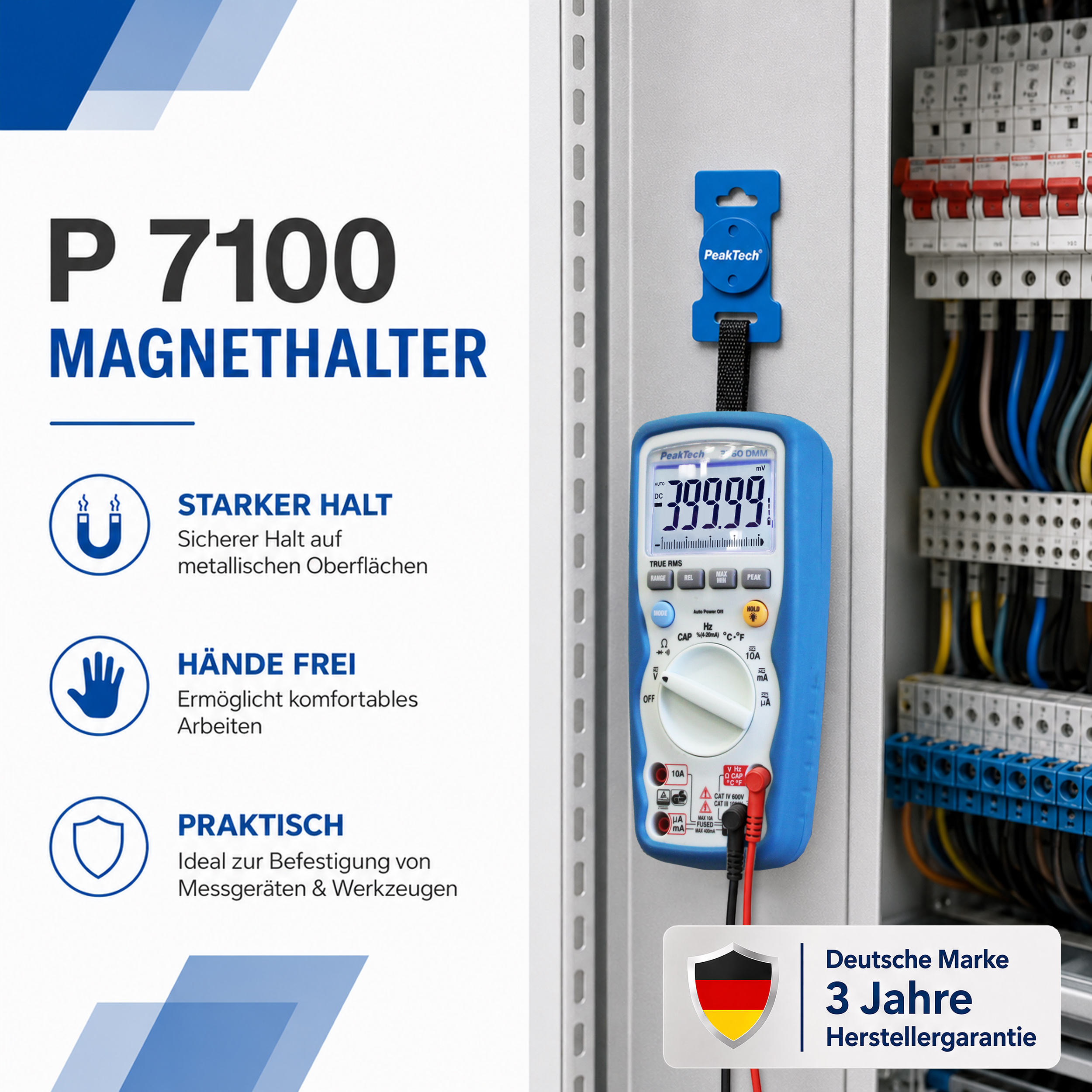 «PeakTech® P 7100» Magnet Holding Kit