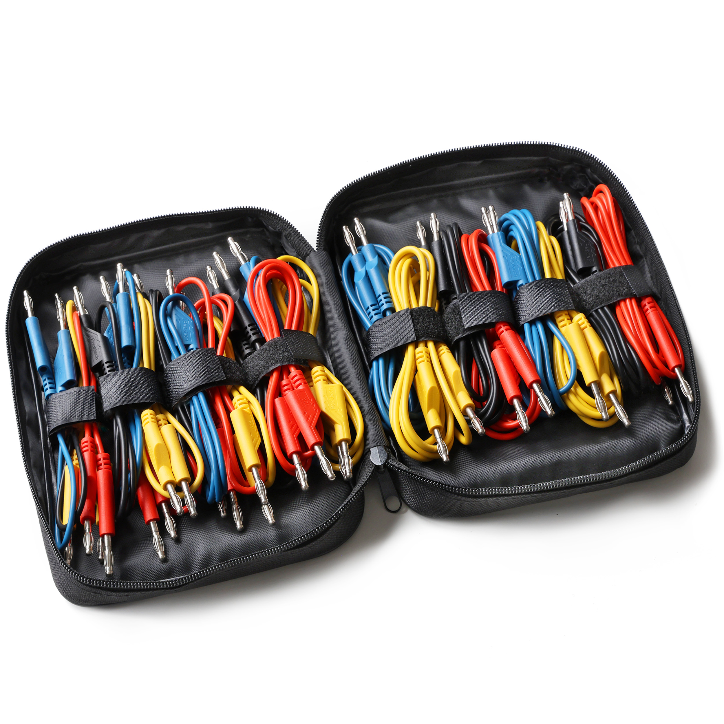«PeakTech® P 8202» Set of laboratory cables with 4mm banana plugs