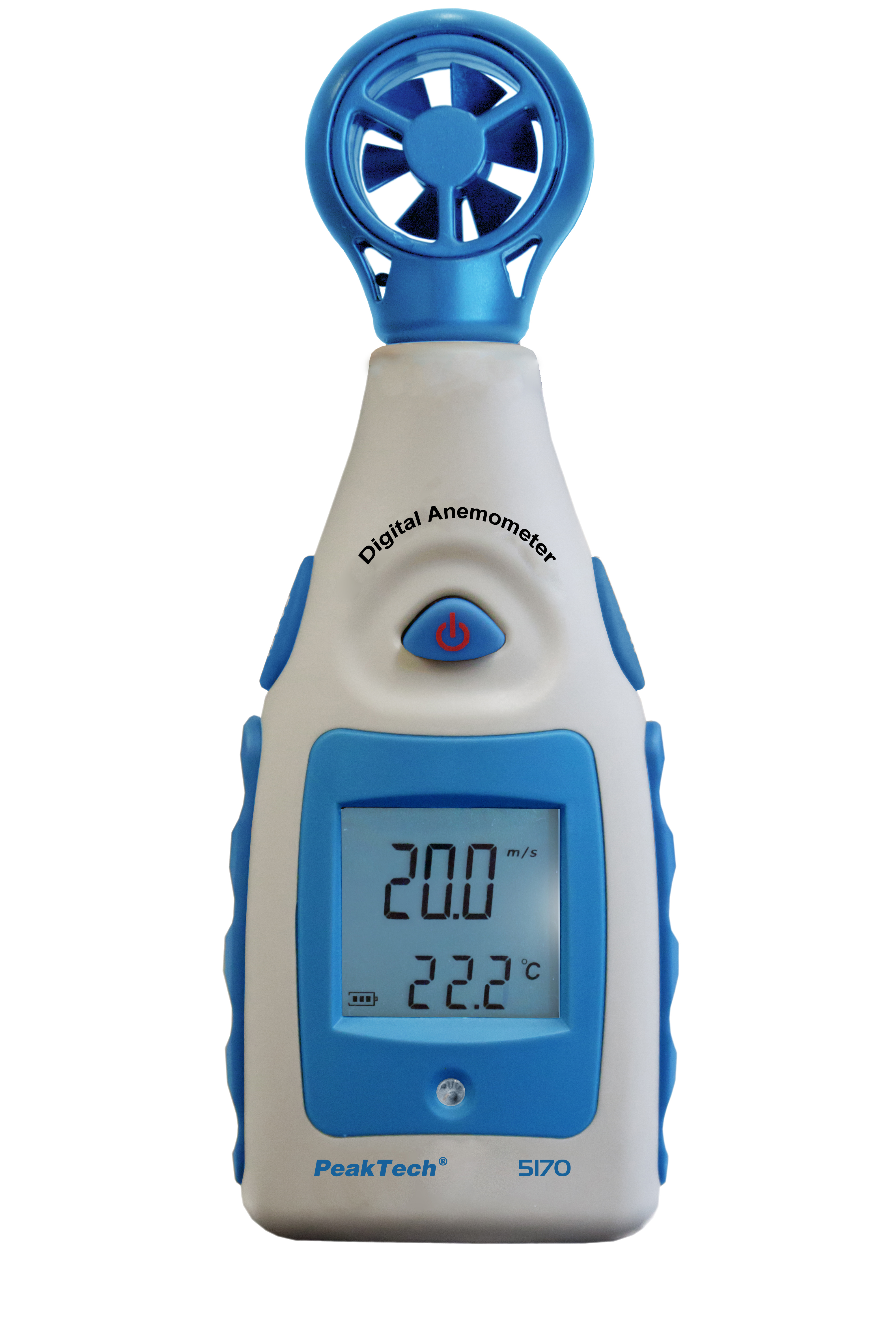 «PeakTech® P 5170» Vane anemometer with thermometer