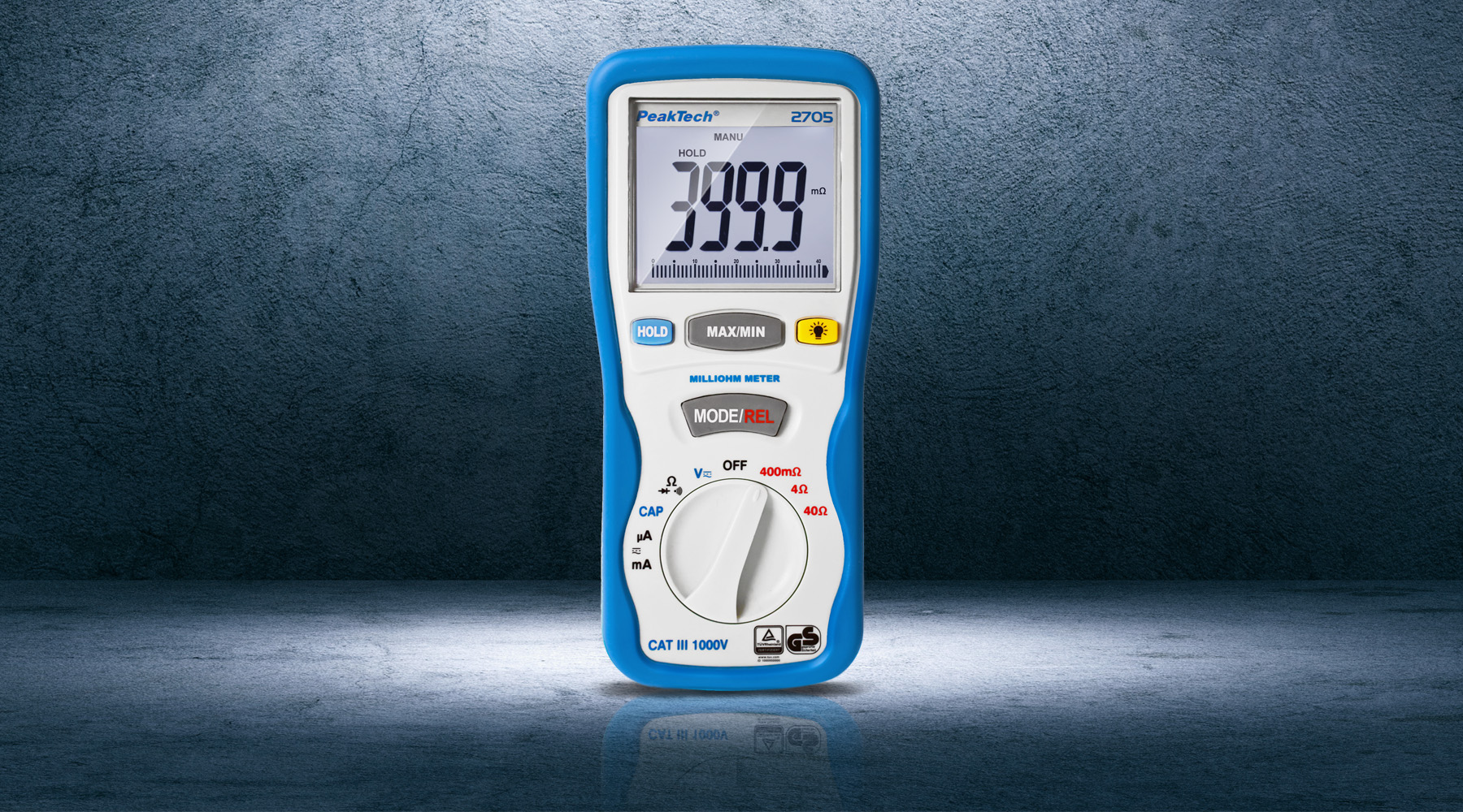 Resistance measuring device (Low Ohm)
