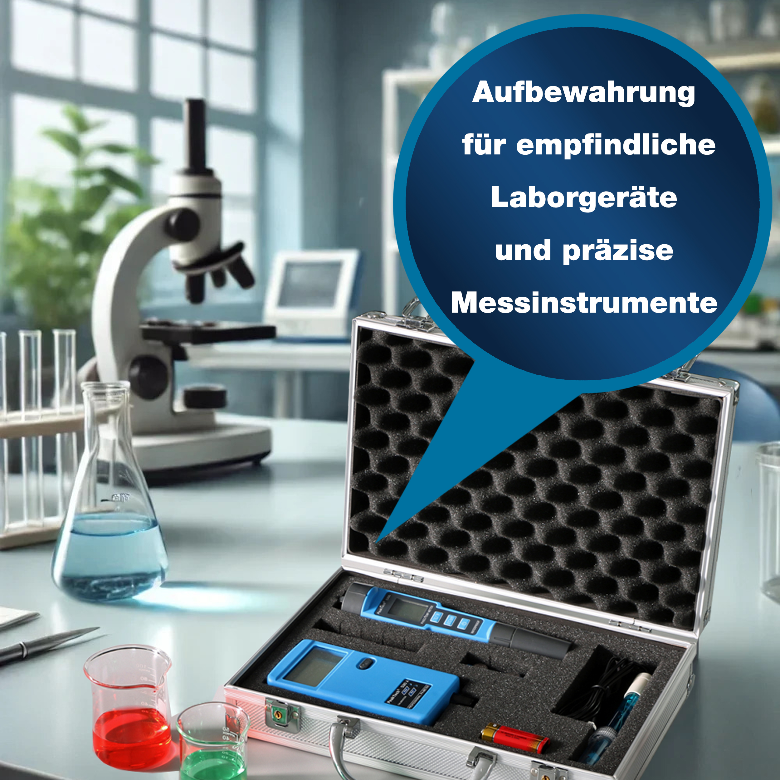 «PeakTech® P 7255» Estuche de Transporte para Instrumentos de Medida