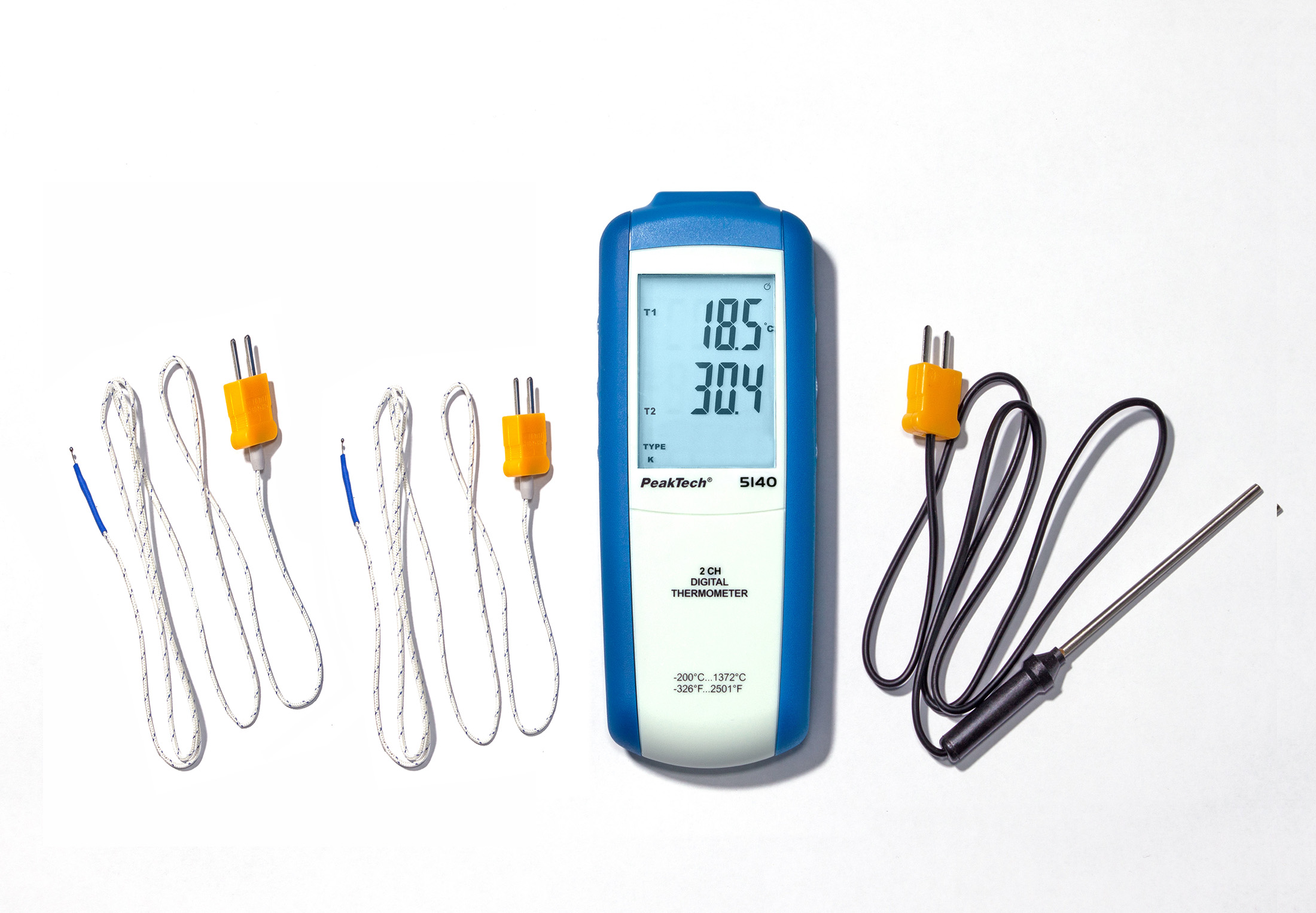 «PeakTech® P 8104» Measurement Equipment Set Temperature & Dew Point