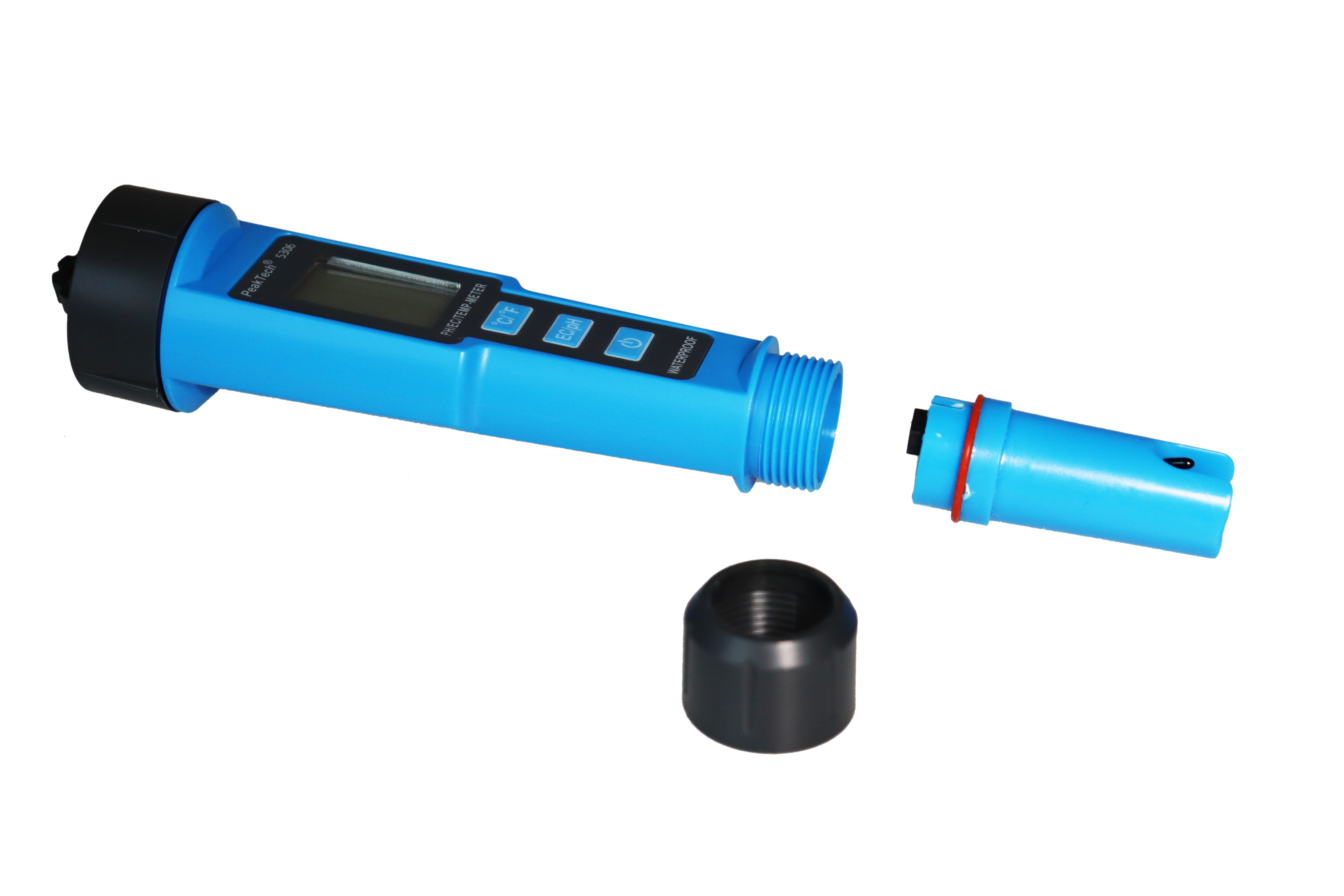 «PeakTech® P 5306» PH-mètre 3 en 1 pour PH/EC/TEMP