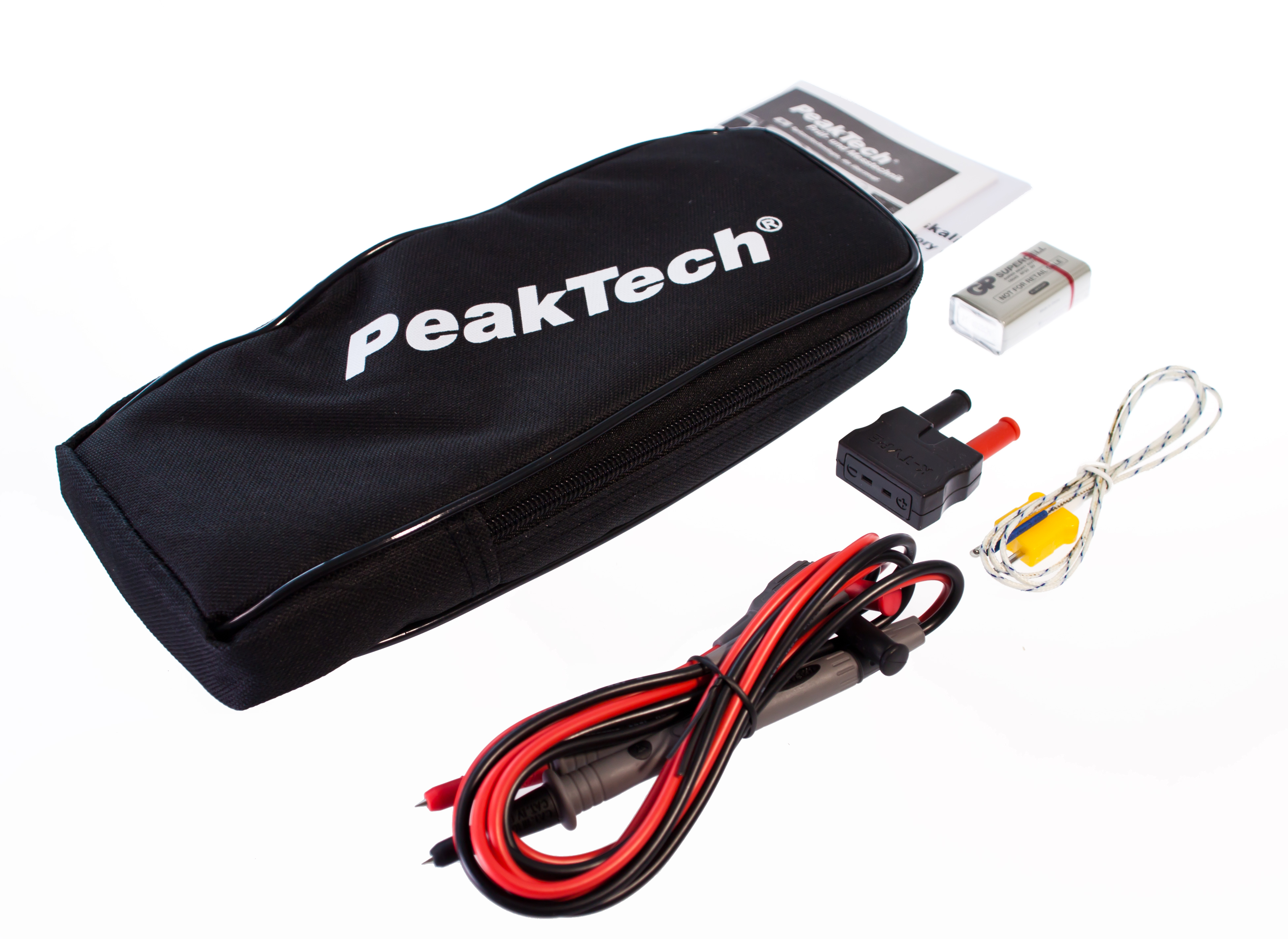 «PeakTech® P 1665» TrueRMS Stromzange 6.000 Counts 1000 A AC/DC